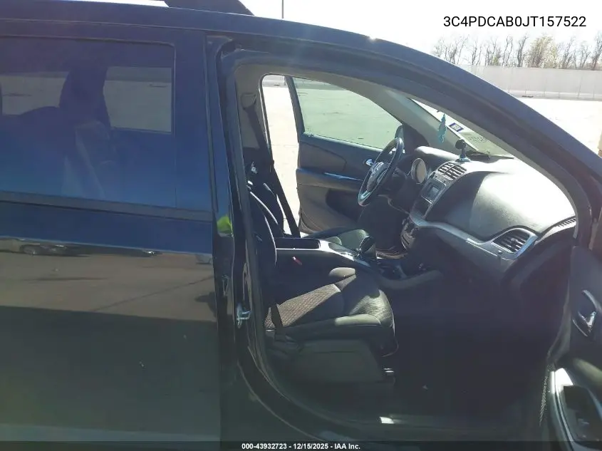 3C4PDCAB0JT157522 2018 Dodge Journey Se