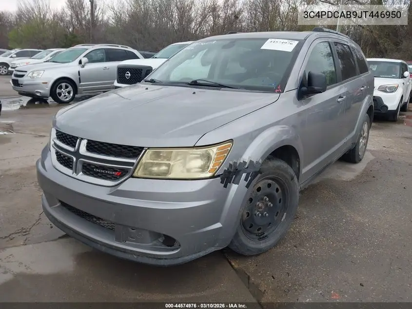 3C4PDCAB9JT446950 2018 Dodge Journey Se