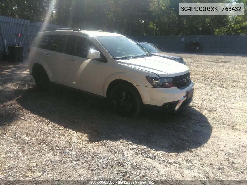 3C4PDCGGXKT763432 2019 Dodge Journey Crossroad