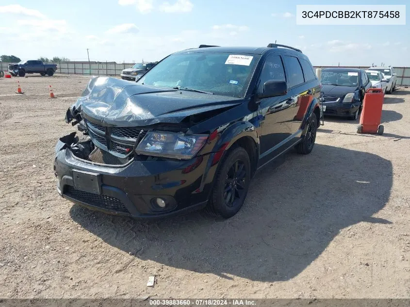 3C4PDCBB2KT875458 2019 Dodge Journey Se