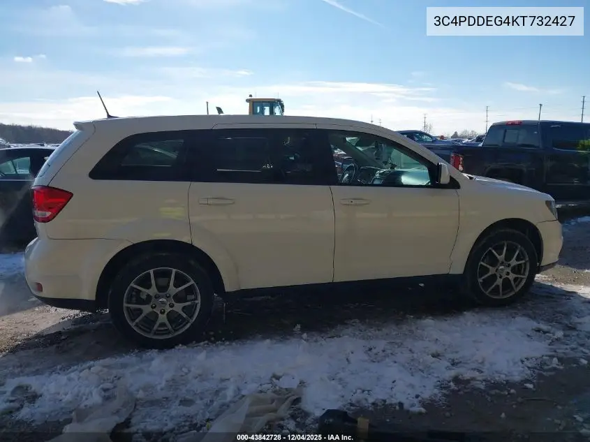 3C4PDDEG4KT732427 2019 Dodge Journey Gt Awd