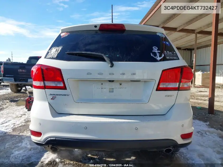 3C4PDDEG4KT732427 2019 Dodge Journey Gt Awd