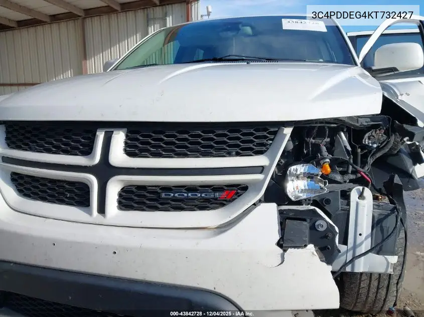 3C4PDDEG4KT732427 2019 Dodge Journey Gt Awd