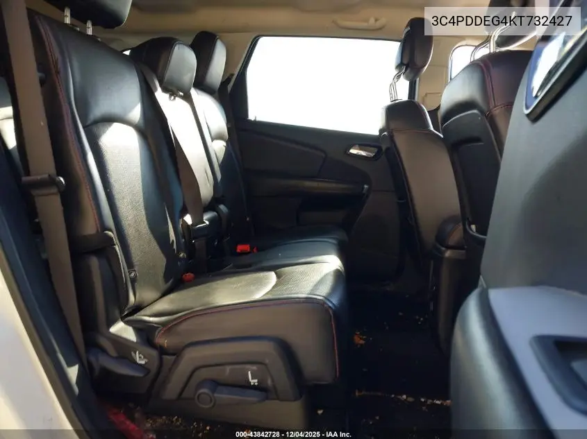 3C4PDDEG4KT732427 2019 Dodge Journey Gt Awd