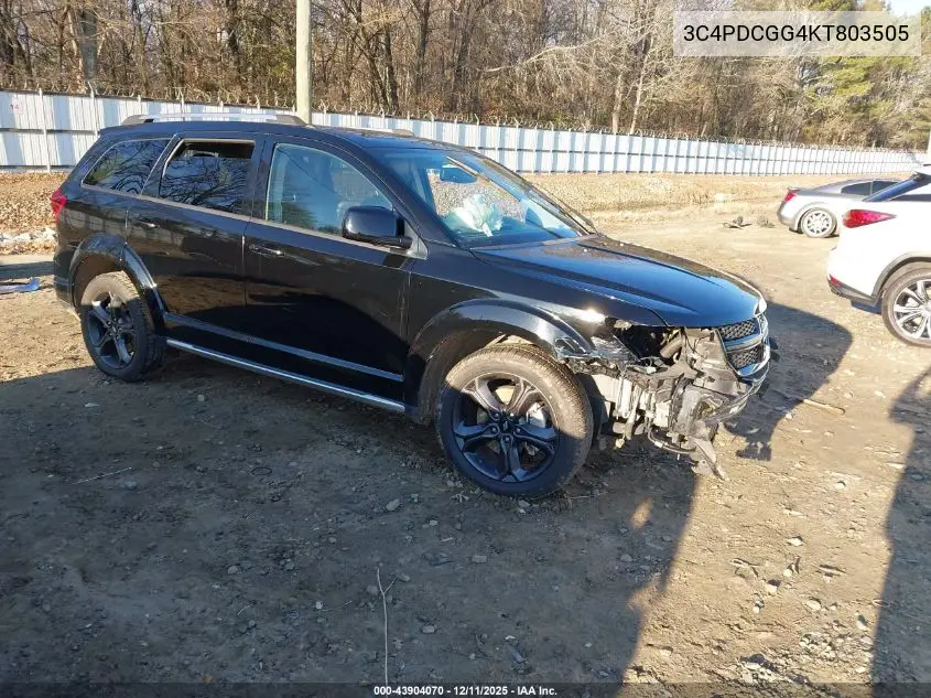 3C4PDCGG4KT803505 2019 Dodge Journey Crossroad