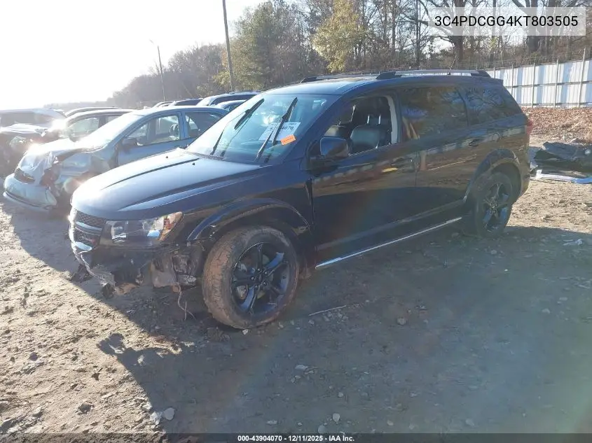 3C4PDCGG4KT803505 2019 Dodge Journey Crossroad