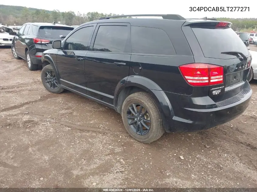 3C4PDCAB5LT277271 2020 Dodge Journey Se Value
