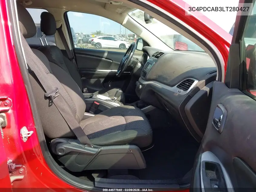 3C4PDCAB3LT280427 2020 Dodge Journey Se Value