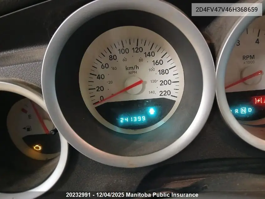2D4FV47V46H368659 2006 Dodge Magnum Sxt