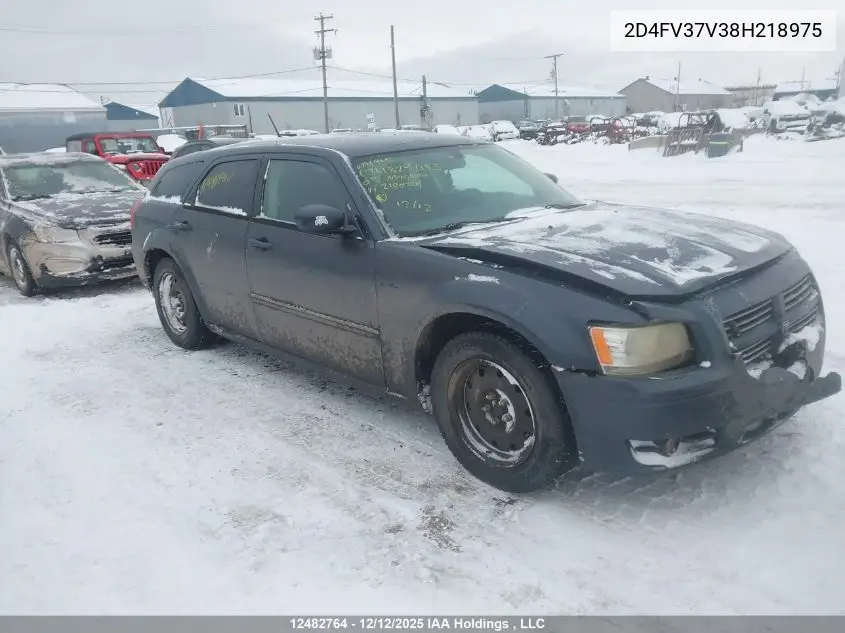 2D4FV37V38H218975 2008 Dodge Magnum Sxt