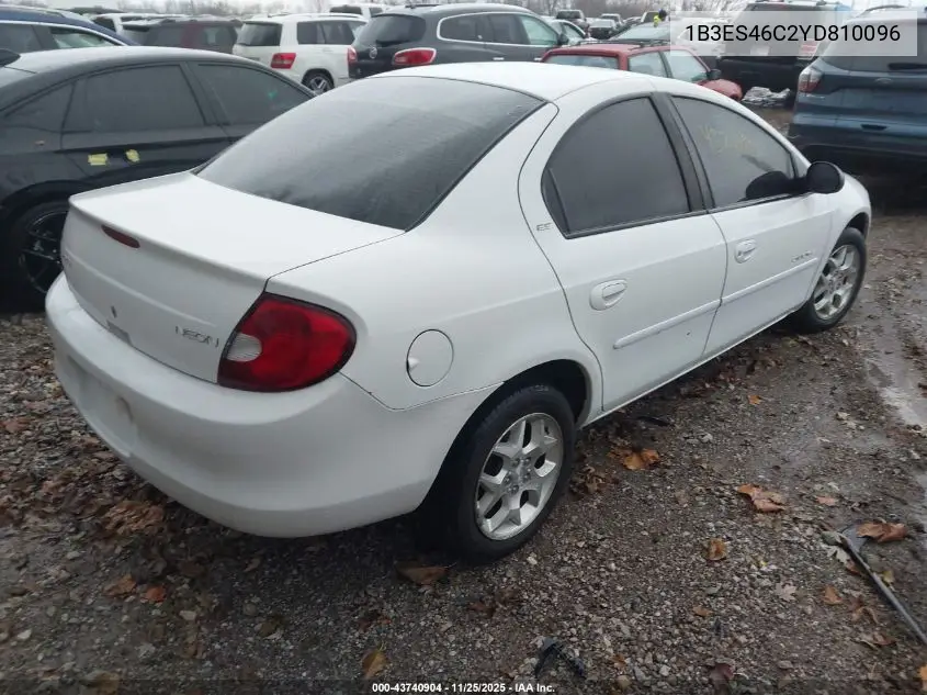 1B3ES46C2YD810096 2000 Dodge Neon Highline