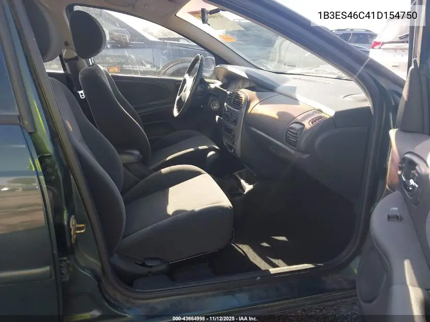 1B3ES46C41D154750 2001 Dodge Neon Se
