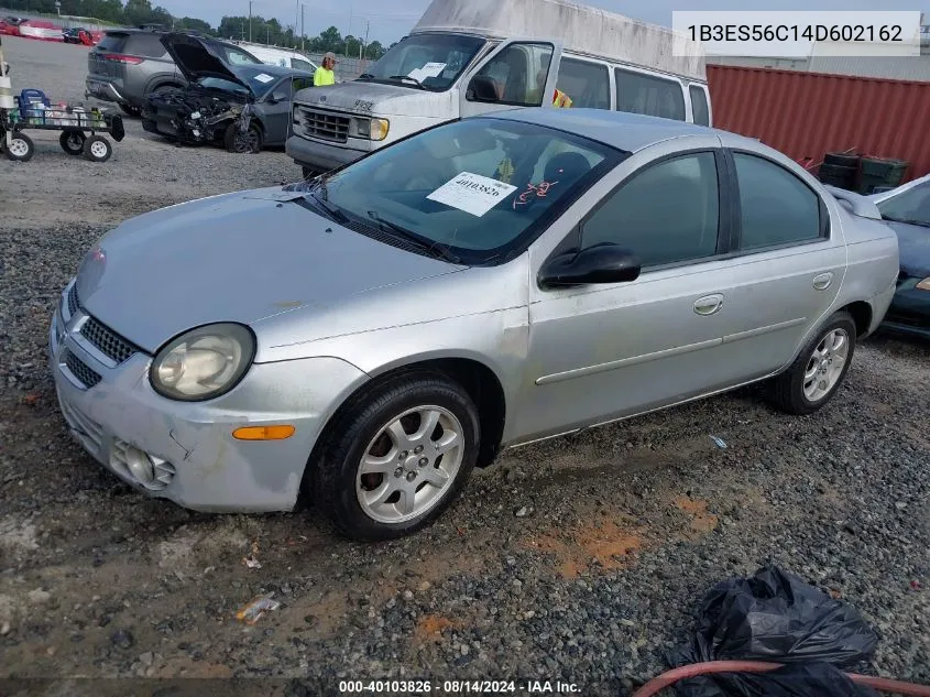 1B3ES56C14D602162 2004 Dodge Neon Sxt