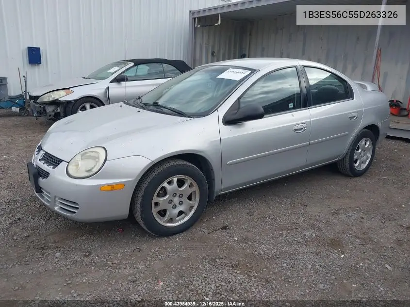 1B3ES56C55D263326 2005 Dodge Neon Sxt