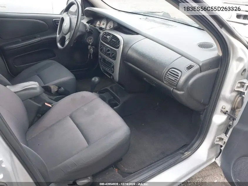 1B3ES56C55D263326 2005 Dodge Neon Sxt