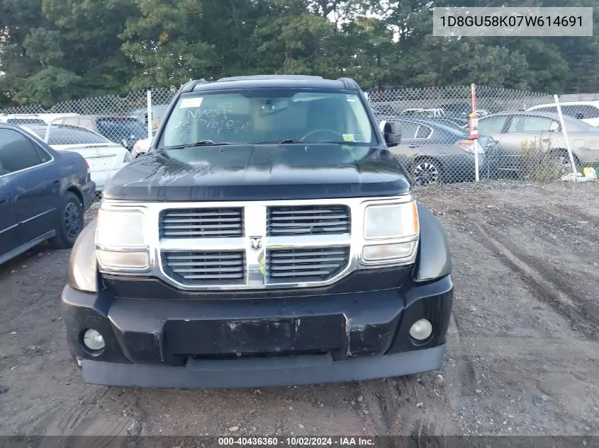 1D8GU58K07W614691 2007 Dodge Nitro Slt/Rt