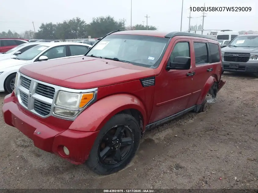 1D8GU58K07W529009 2007 Dodge Nitro Slt/Rt