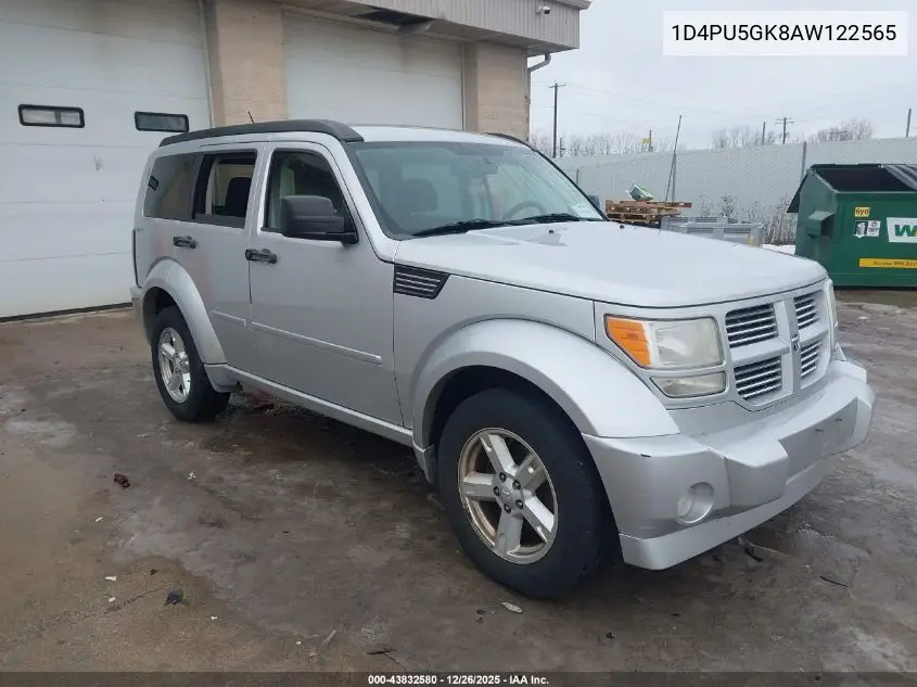 1D4PU5GK8AW122565 2010 Dodge Nitro Sxt