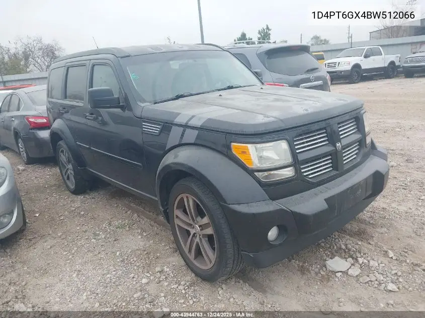 1D4PT6GX4BW512066 2011 Dodge Nitro Detonator