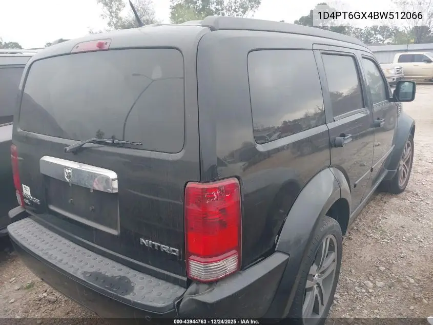 1D4PT6GX4BW512066 2011 Dodge Nitro Detonator