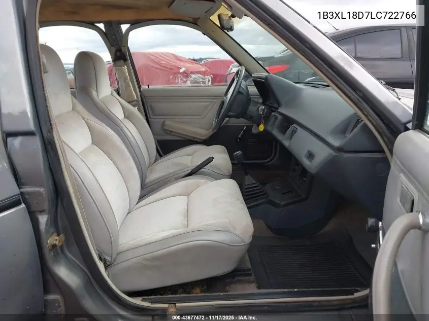 1B3XL18D7LC722766 1990 Dodge Omni Expo
