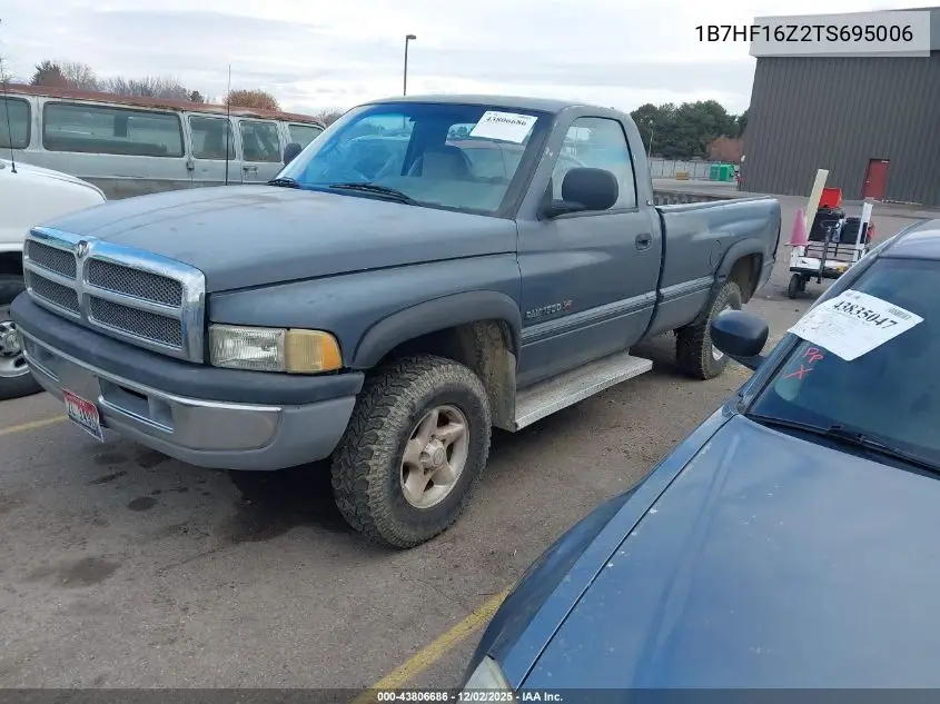 1B7HF16Z2TS695006 1996 Dodge Ram 1500