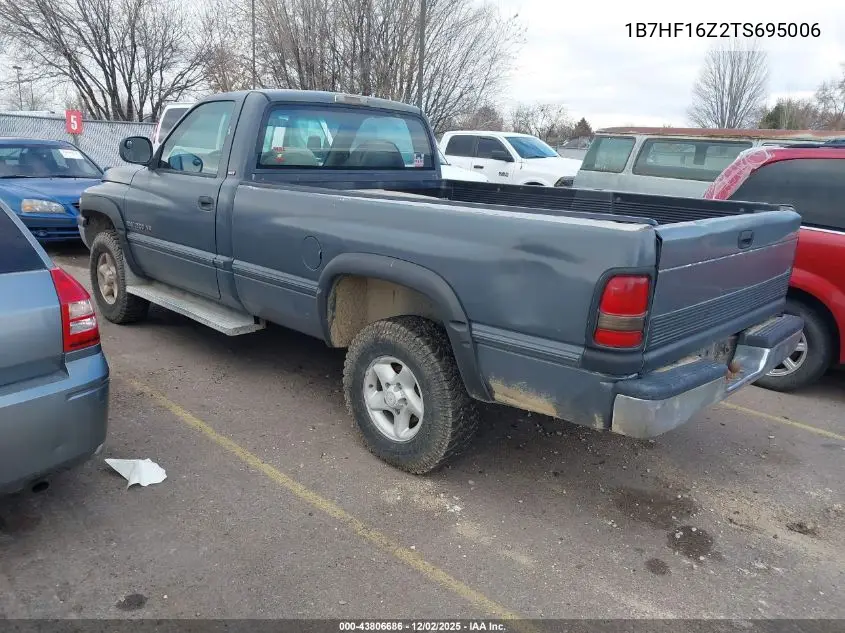 1B7HF16Z2TS695006 1996 Dodge Ram 1500