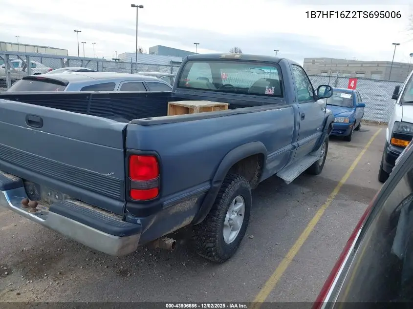 1B7HF16Z2TS695006 1996 Dodge Ram 1500