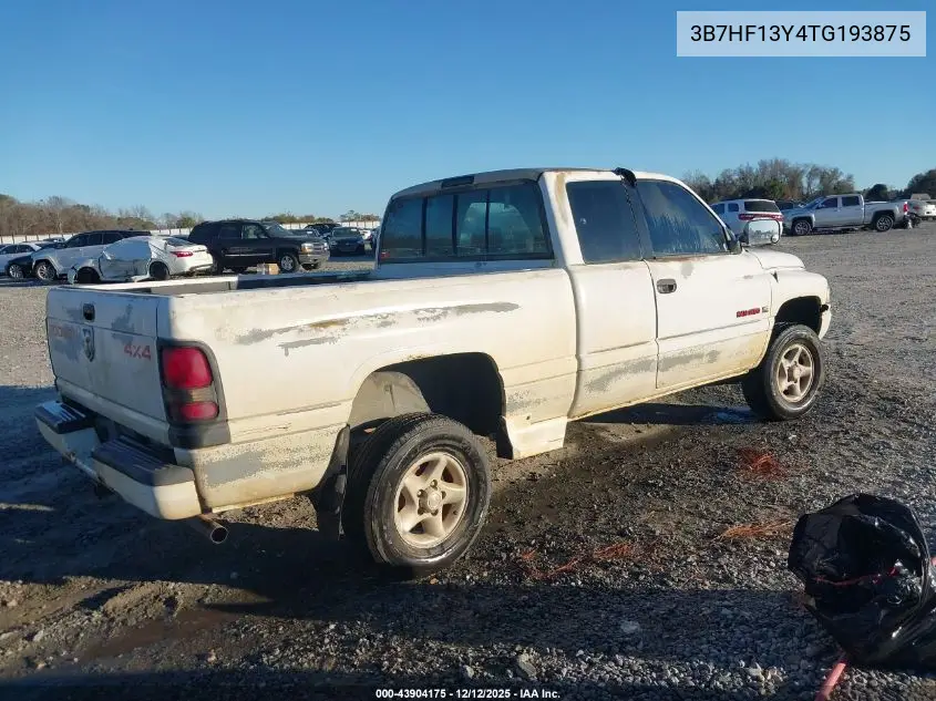 3B7HF13Y4TG193875 1996 Dodge Ram 1500