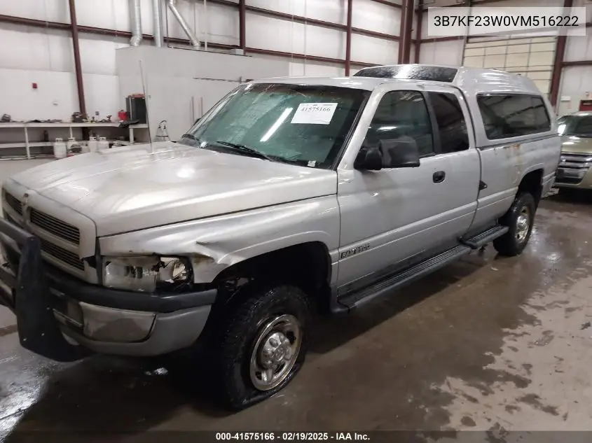 1997 Dodge Ram 2500 St VIN: 3B7KF23W0VM516222 Lot: 41575166