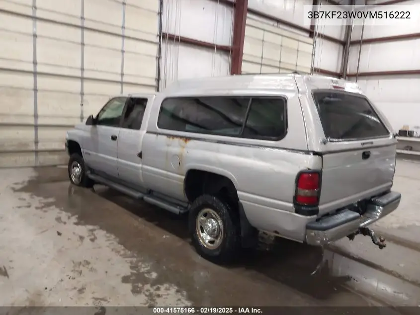 1997 Dodge Ram 2500 St VIN: 3B7KF23W0VM516222 Lot: 41575166