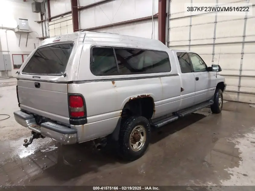 1997 Dodge Ram 2500 St VIN: 3B7KF23W0VM516222 Lot: 41575166