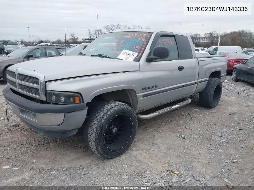 1B7KC23D4WJ143336 1998 Dodge Ram 2500 St