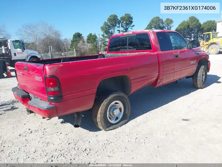 3B7KF2361XG174006 1999 Dodge Ram 2500 St