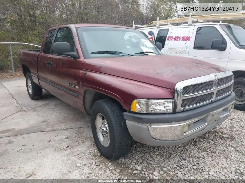 3B7HC13Z4YG120417 2000 Dodge Ram 1500 St