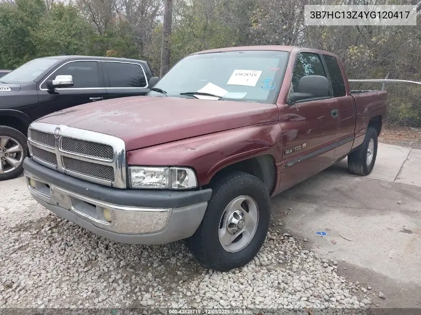 3B7HC13Z4YG120417 2000 Dodge Ram 1500 St