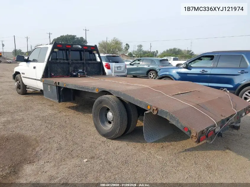 2000 Dodge Ram 3500 St VIN: 1B7MC336XYJ121974 Lot: 44129808