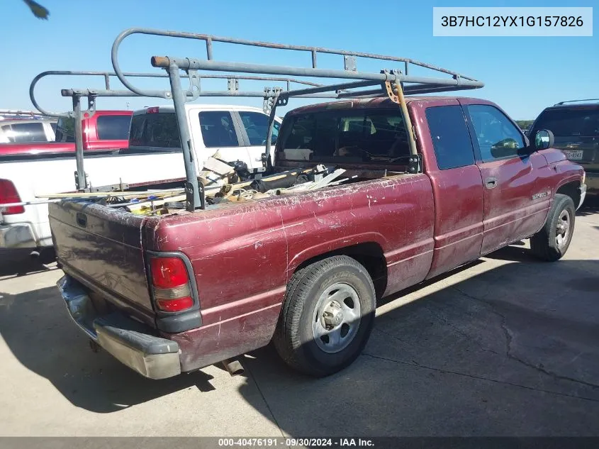 3B7HC12YX1G157826 2001 Dodge Ram 1500 St