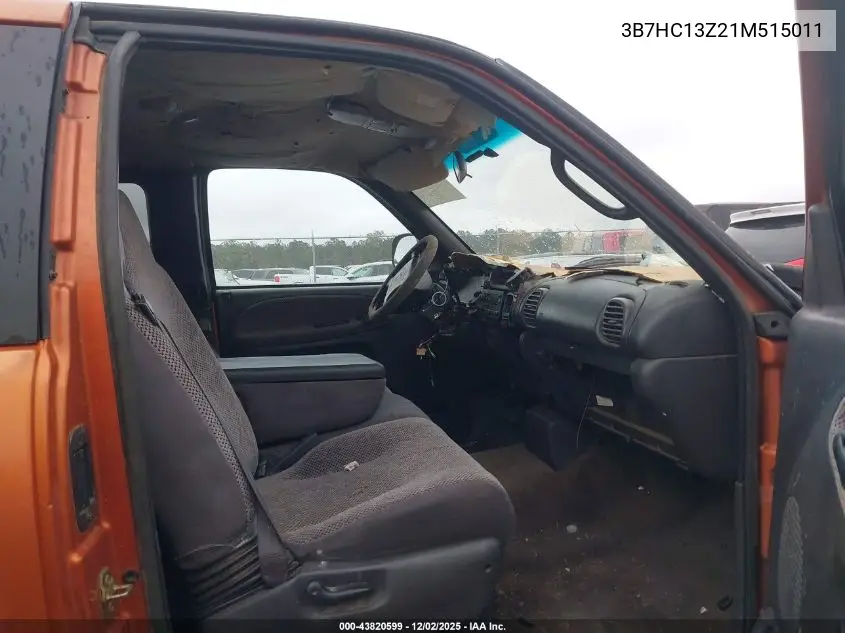 3B7HC13Z21M515011 2001 Dodge Ram 1500 St
