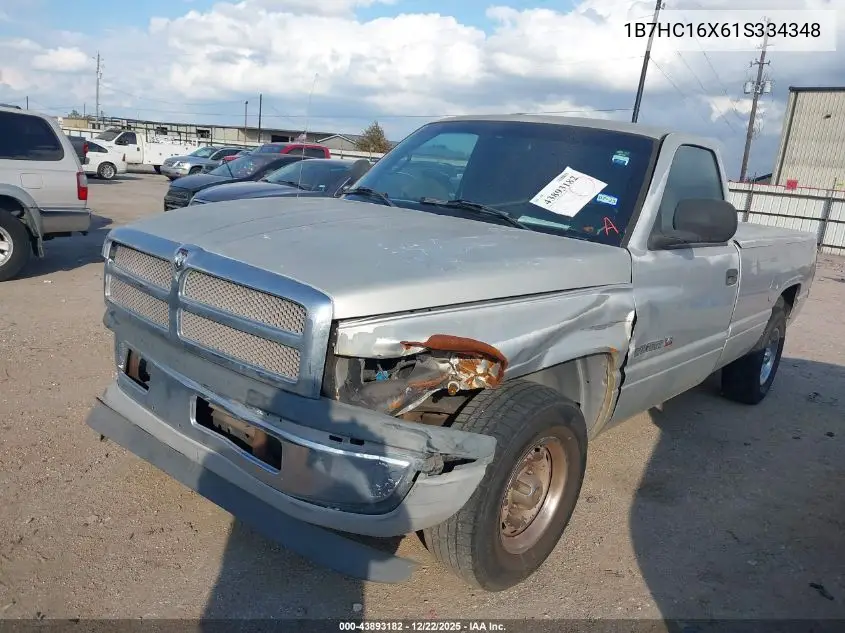 1B7HC16X61S334348 2001 Dodge Ram 1500 St/Ws