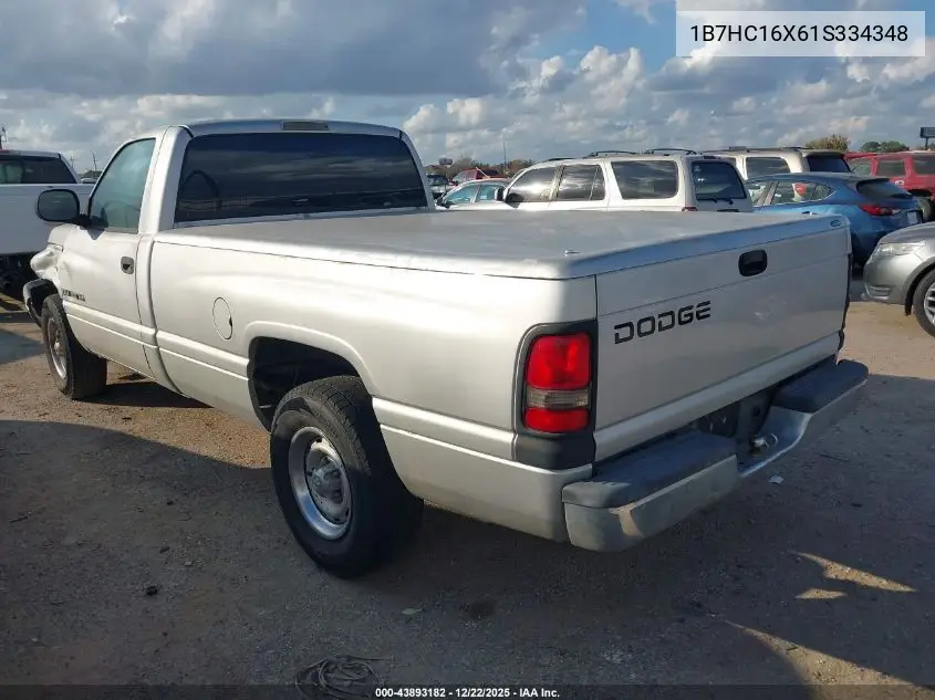 1B7HC16X61S334348 2001 Dodge Ram 1500 St/Ws