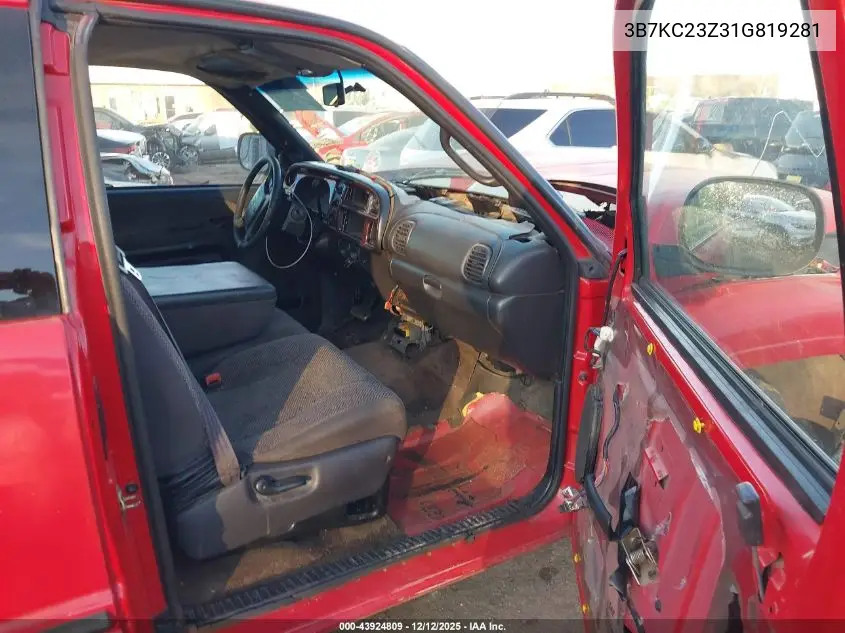 3B7KC23Z31G819281 2001 Dodge Ram 2500