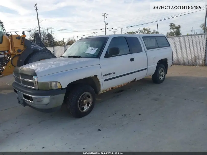 3B7HC12Z31G185489 2001 Dodge Ram 1500 St
