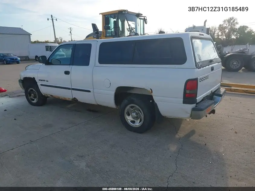 3B7HC12Z31G185489 2001 Dodge Ram 1500 St