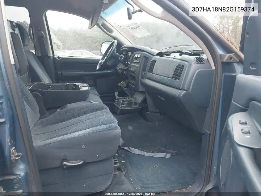3D7HA18N82G159374 2002 Dodge Ram 1500 St