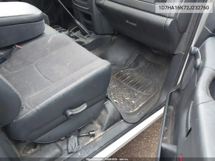 1D7HA16K72J232760 2002 Dodge Ram 1500 St