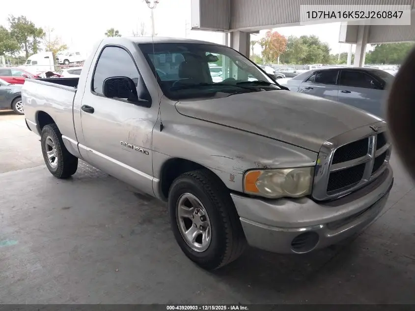 1D7HA16K52J260847 2002 Dodge Ram 1500 St