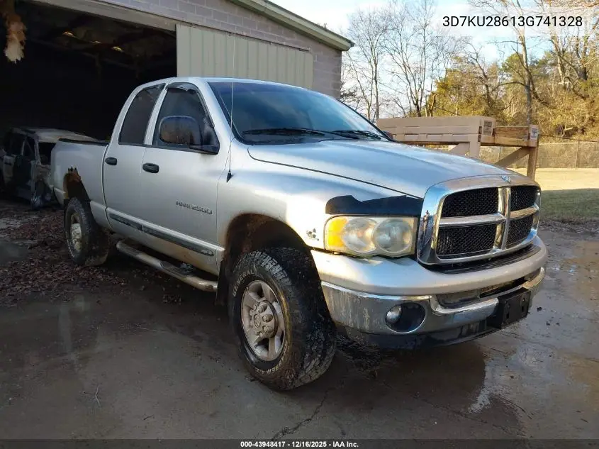 3D7KU28613G741328 2003 Dodge Ram 2500 Slt/Laramie/St