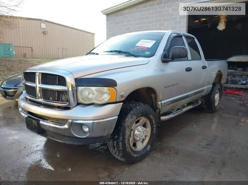 3D7KU28613G741328 2003 Dodge Ram 2500 Slt/Laramie/St