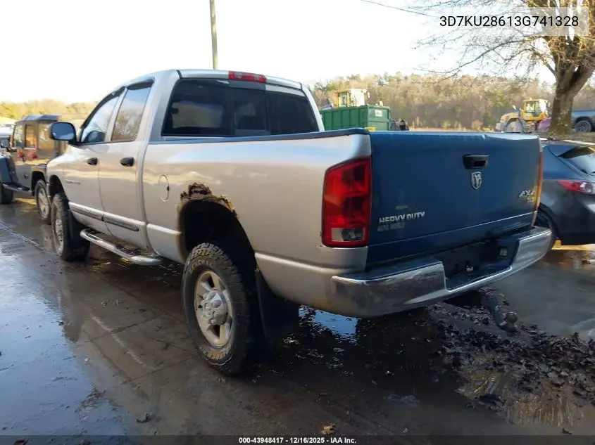 3D7KU28613G741328 2003 Dodge Ram 2500 Slt/Laramie/St